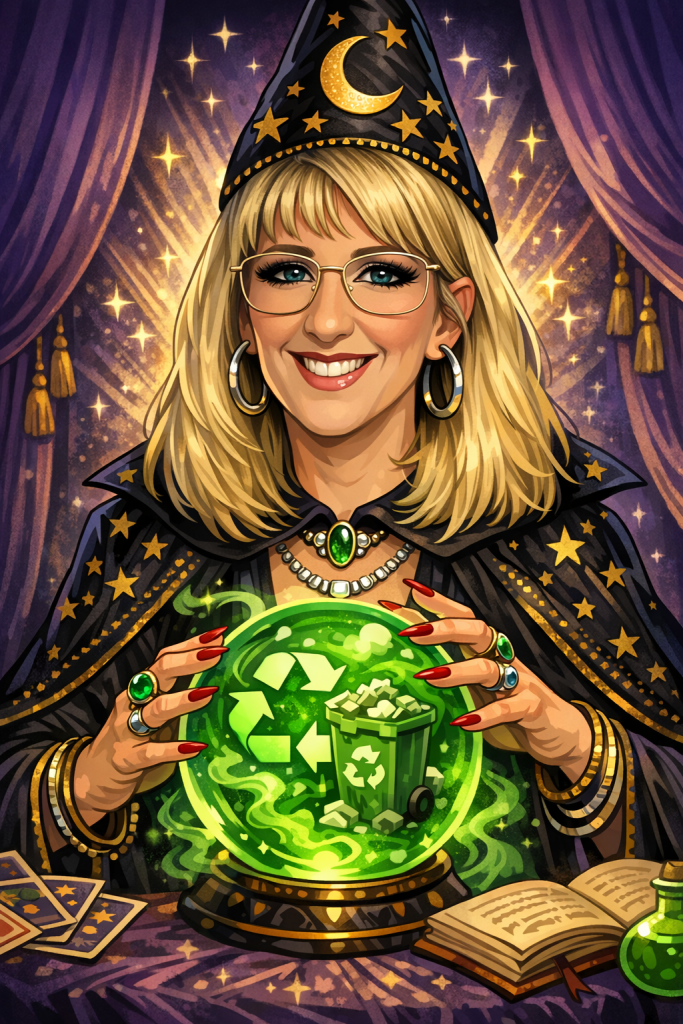 Louise as Mystic Mulch